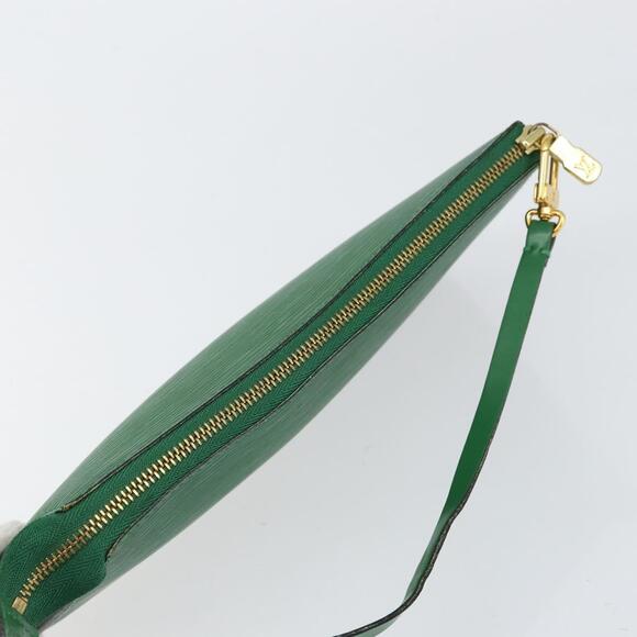 LOUIS VUITTON Epi Pochette Accessoires Accessory Pouch Green M52984 Auth th6474 - Picture 6 of 16